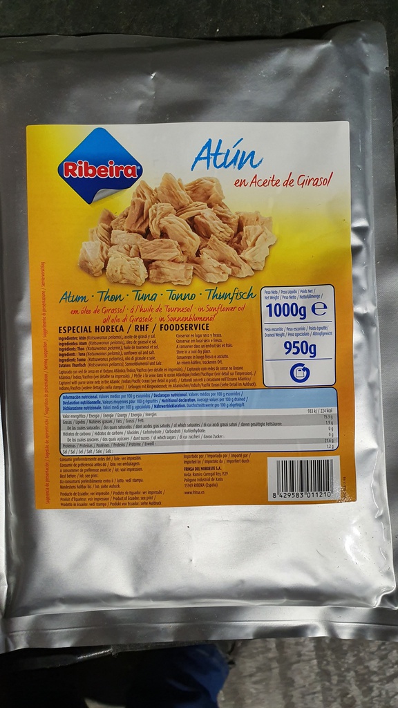 Atun Claro Bolsa kg en Aceite