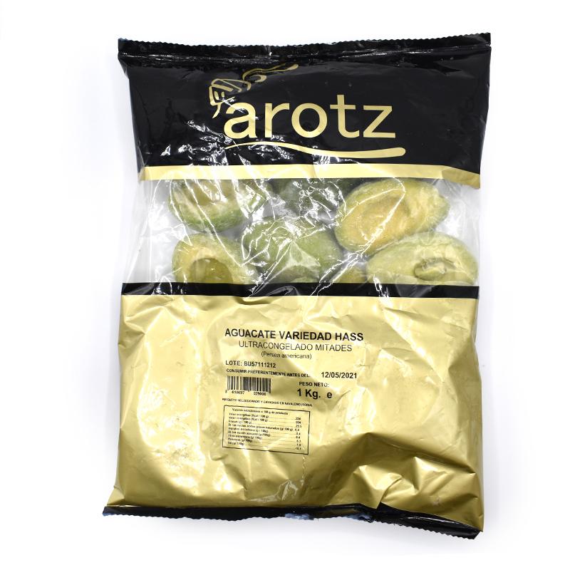 Aguacate Mitades Arotz Cong.Bolsa 1kg