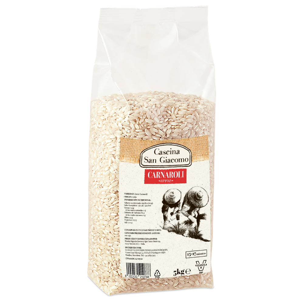 Arroz Carnaroli Cascina S.Giacomo 1kg
