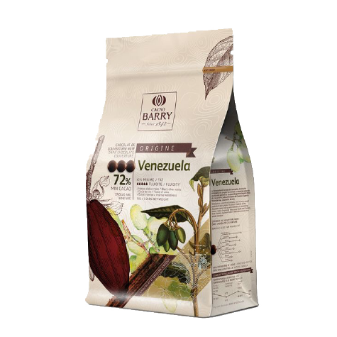 Chocolate Venezuela Barry 72% Gotas 1kg