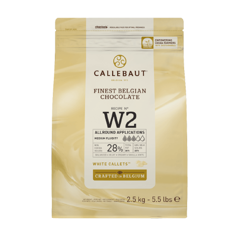 /Cobertura Choc.Blanco W2 Callebaut 2.5kg