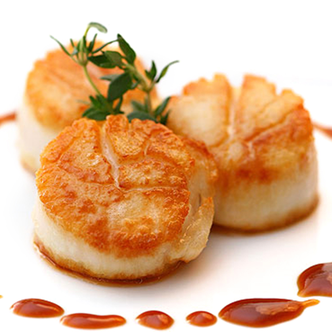 Vieira Carne Sin Coral 23-45 g/pz (10-20) 10x1kg