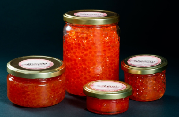 Huevas De Salmon Keta 500Gr