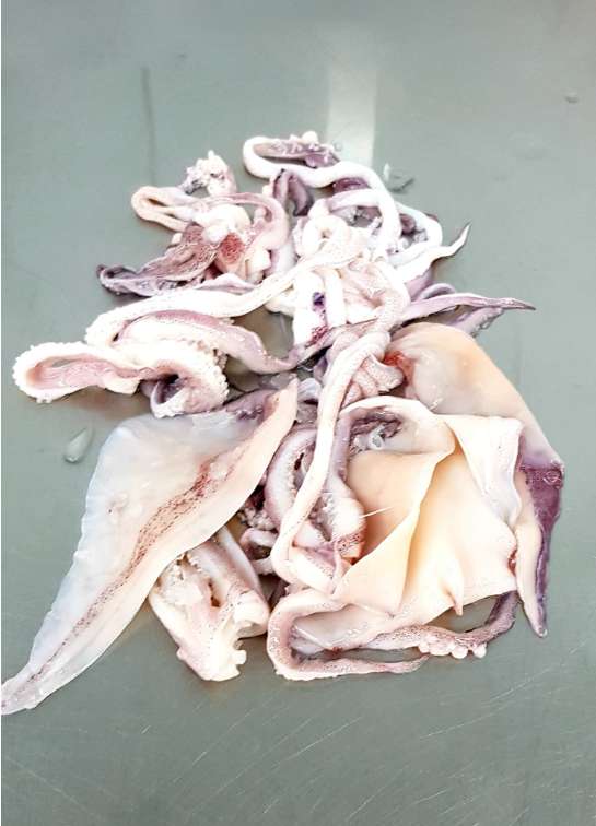 Calamar Alas, Patas & Puntas Marruecos