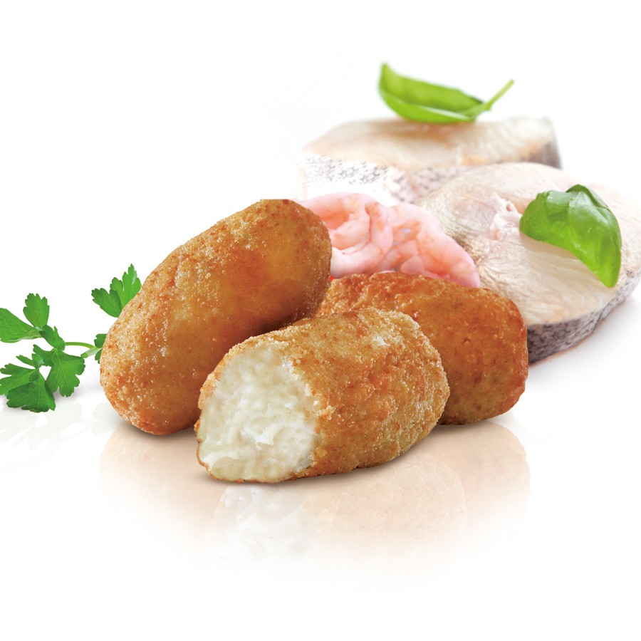 Croqueta Mesón Lluç-Gamba 8x500gr Priela