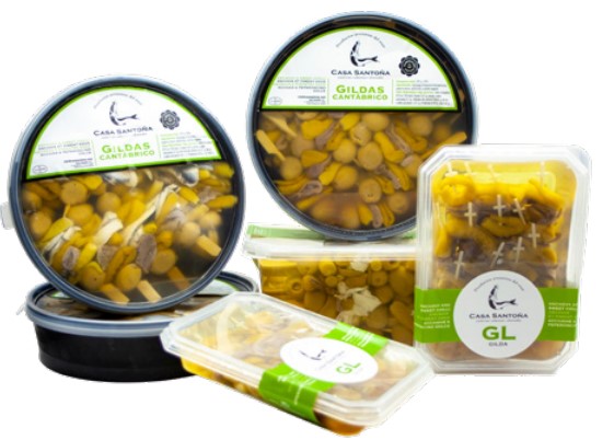 Gilda Extra Anxova (50 Uds) Safata Santoña