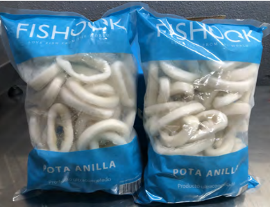 Pota Anilla Gigas Fishook 5-7 cm/pz 7x1kg
