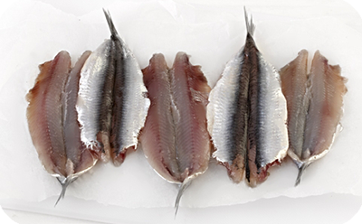 Boquerón Filete Mariposa 50/60 ud/kg 6x1 Cong