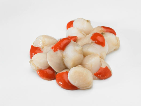 Vieira Cocida Media Concha Pacifico 30-40 pz/kg 8x1kg