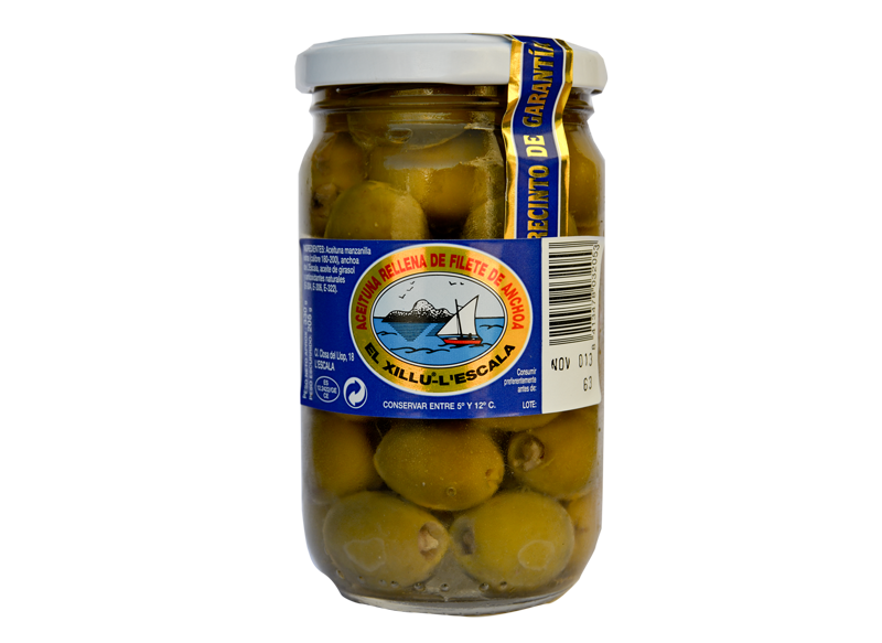 Aceituna Rellena Anchoa Xillu 140g