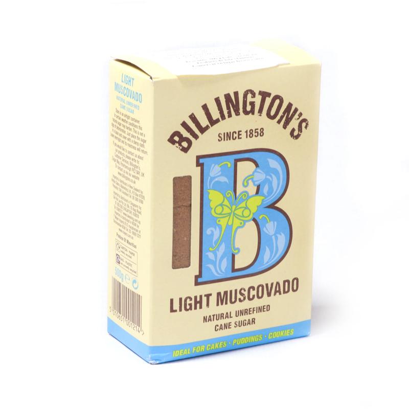 /Azúcar Muscovado Light Billingtons 500g