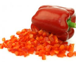 Pimiento Rojo Dado 4x2,5kg