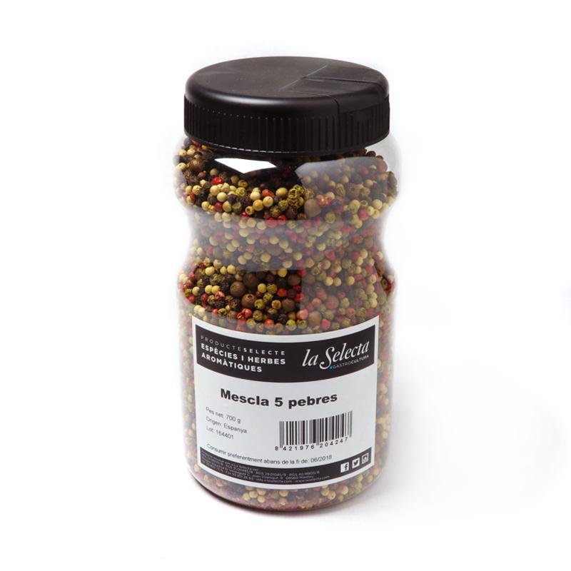 Mezcla 5pimientas La Selecta B/700g
