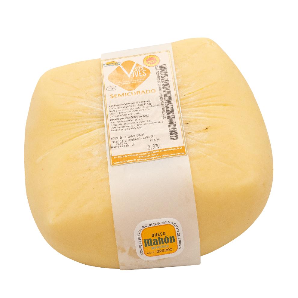 Queso Vaca Mahon Artesano Son Vives 2,3kg