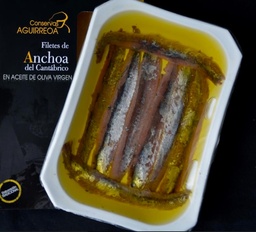 [0091AG] Anchoa filete en Aceite de Oliva 8 filetes/Tarrina