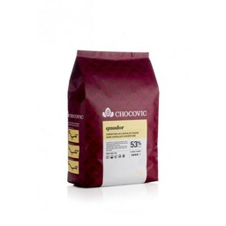 [SL-XOC160] Xocolata Quador 53% Gotes Bossa 5Kg